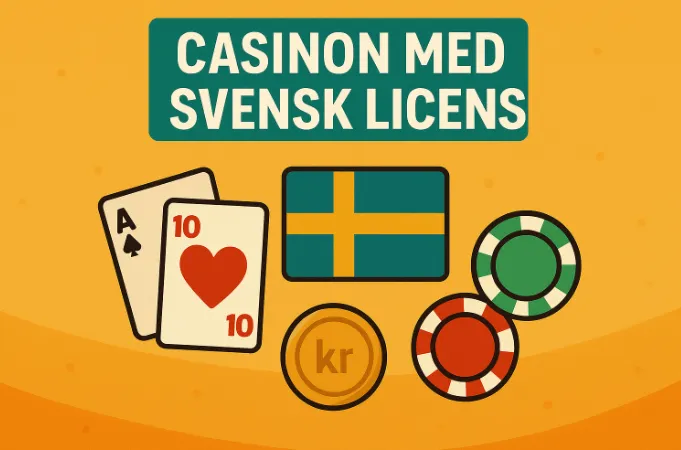Casinon med svensk licens