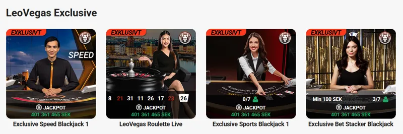 LeoVegas i jämförelse med andra svenska casinon