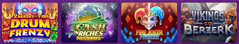 Spelutbud hos Lucky Casino