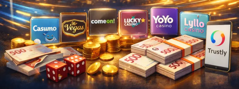 Casinon med uttag inom fem minuter