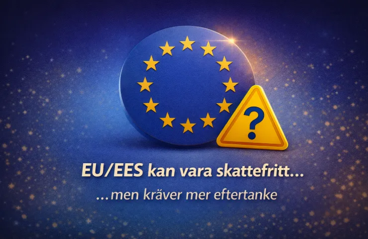 EUEES kan vara skattefritt
