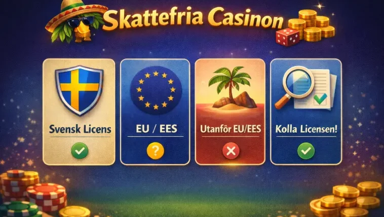 Skattefria casinon