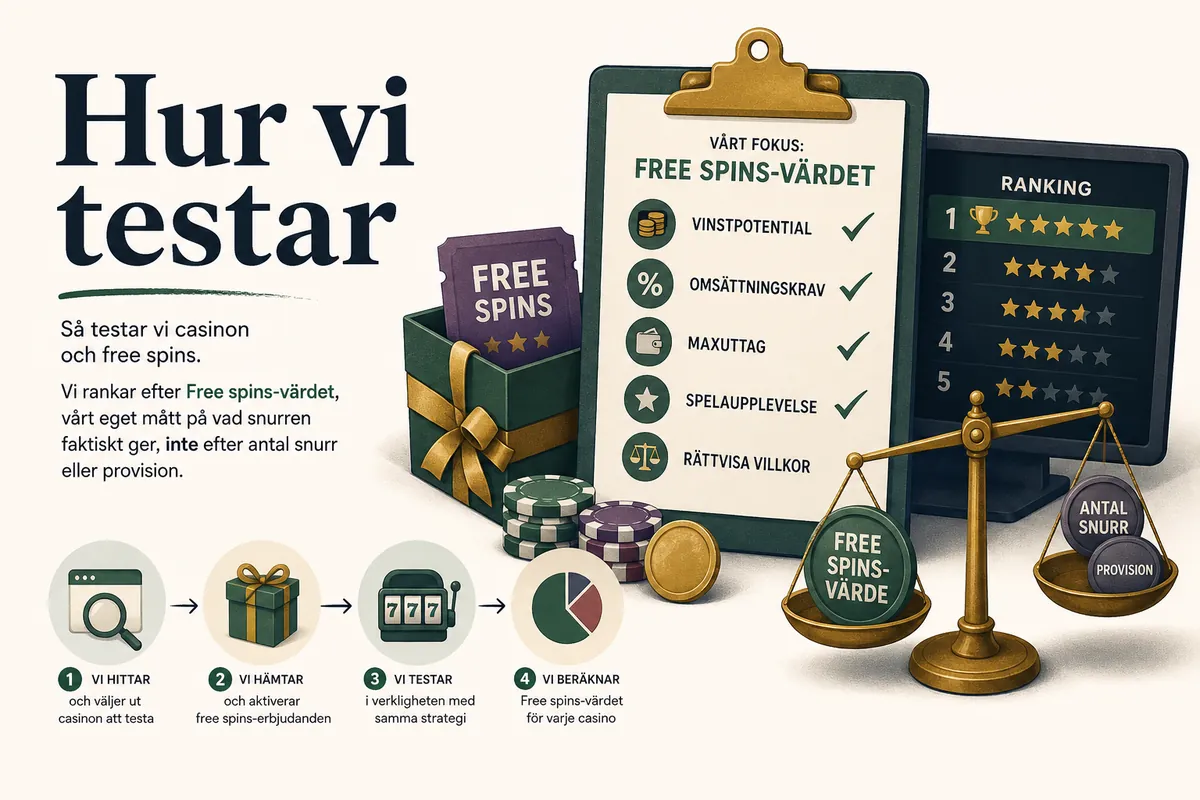 Hur vi testar