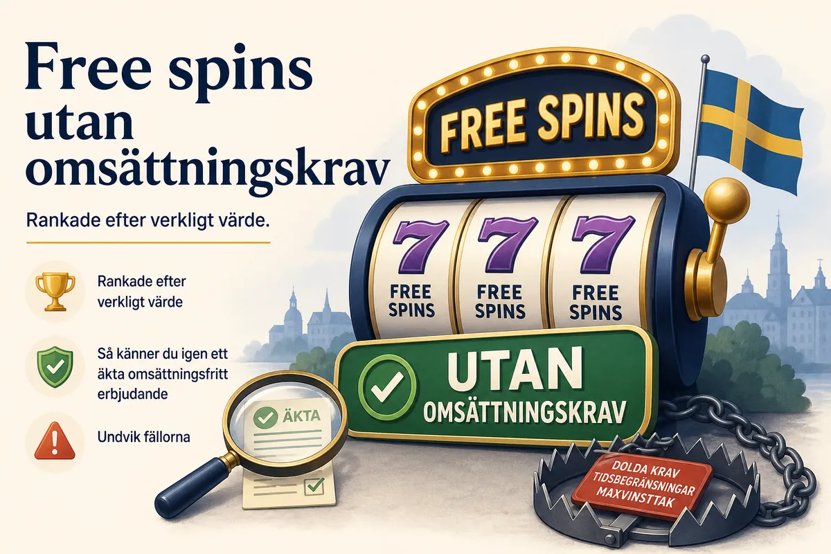 Free spins utan omsättningskrav